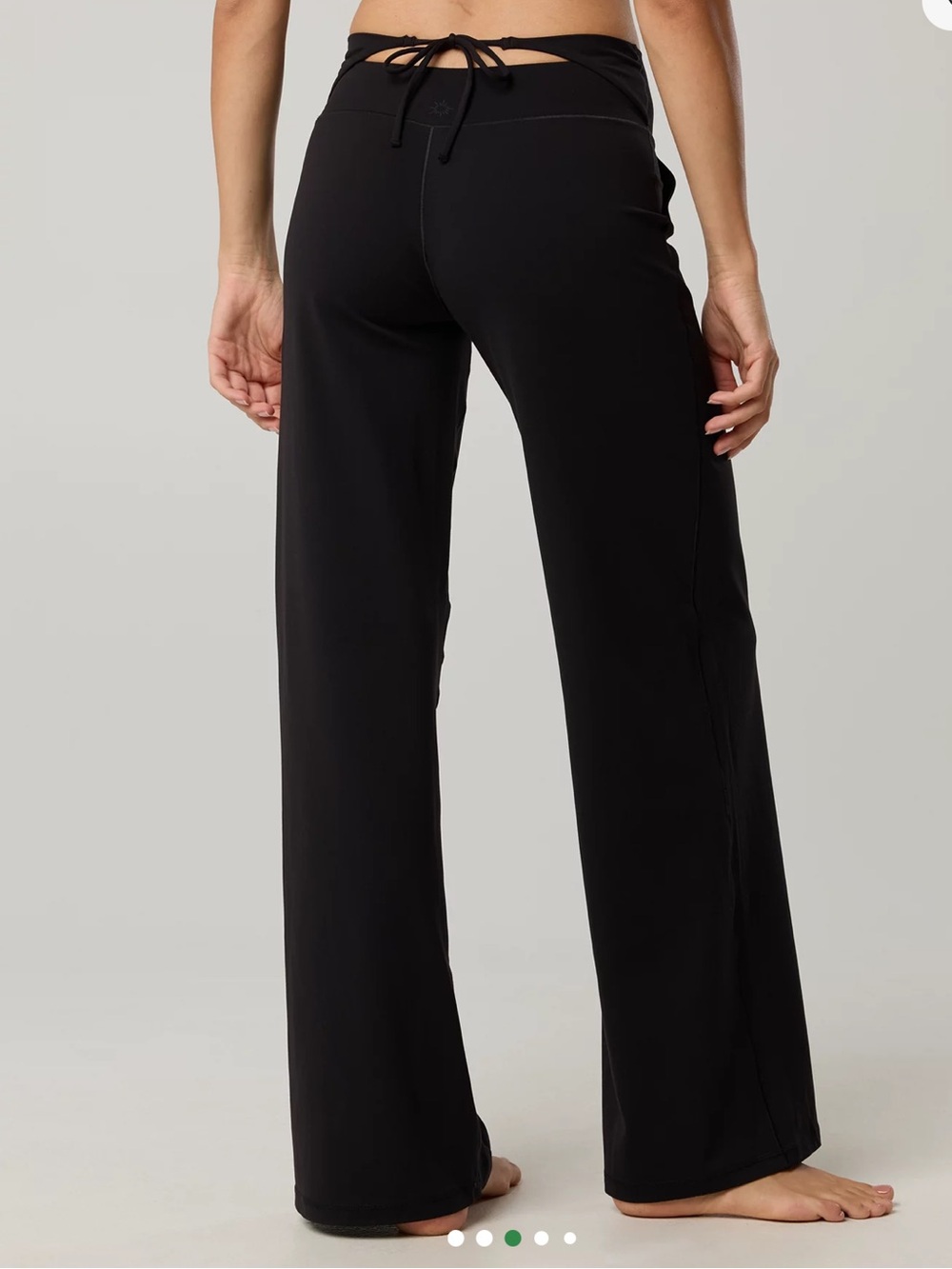 Aerie Real Me Pants with Tie-Back Waist